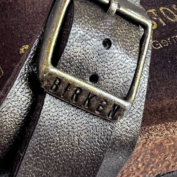 Birkenstock Metallic Brown Sandals size 6 - Picture 6 of 7